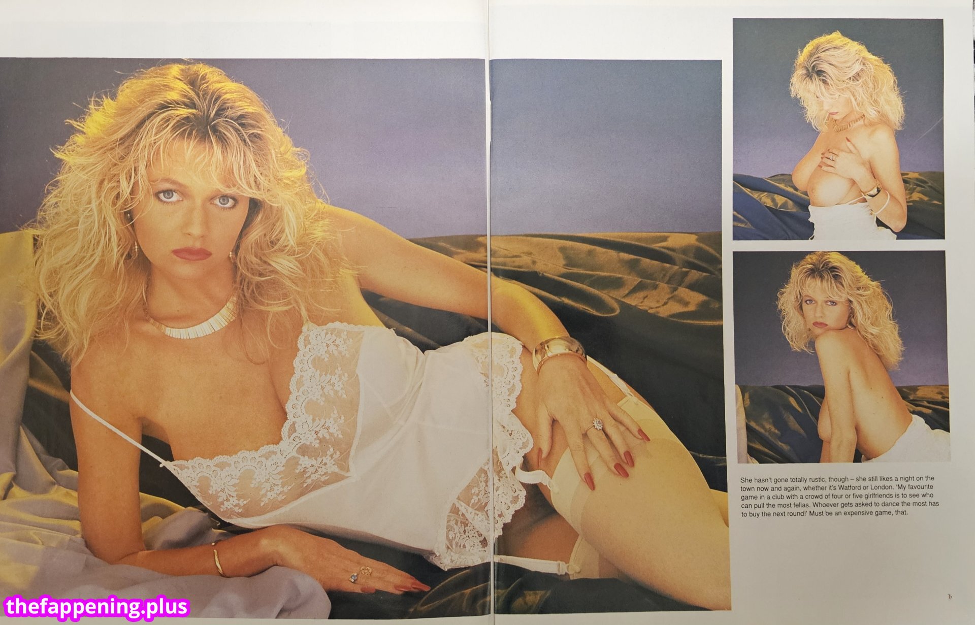 1980'S & Early 90'S Page 3 Girls / GlamourTeaJames / https: / mariawhittaker Foto OnlyFans Nuda #4