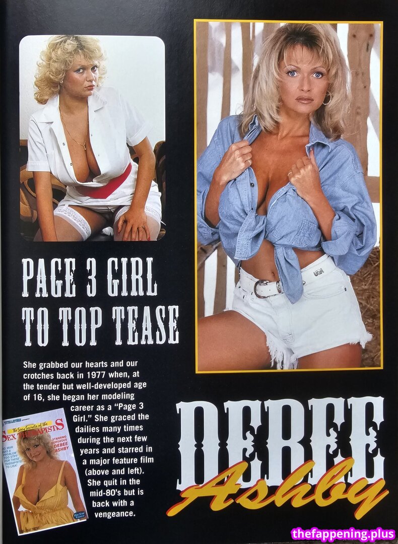 1980'S & Early 90'S Page 3 Girls / GlamourTeaJames / https: / mariawhittaker 누드 OnlyFans 사진 #110
