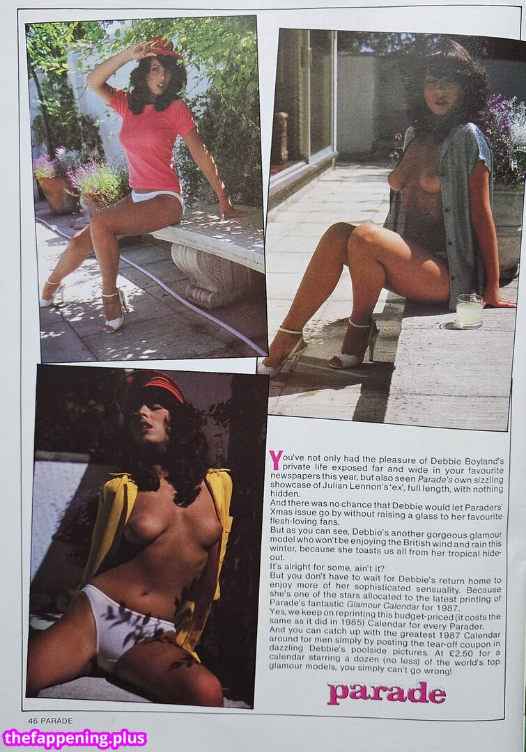1980'S & Early 90'S Page 3 Girls / GlamourTeaJames / https: / mariawhittaker Fotografie OnlyFans Dezbrăcată #231