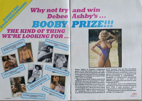 1980'S & Early 90'S Page 3 Girls