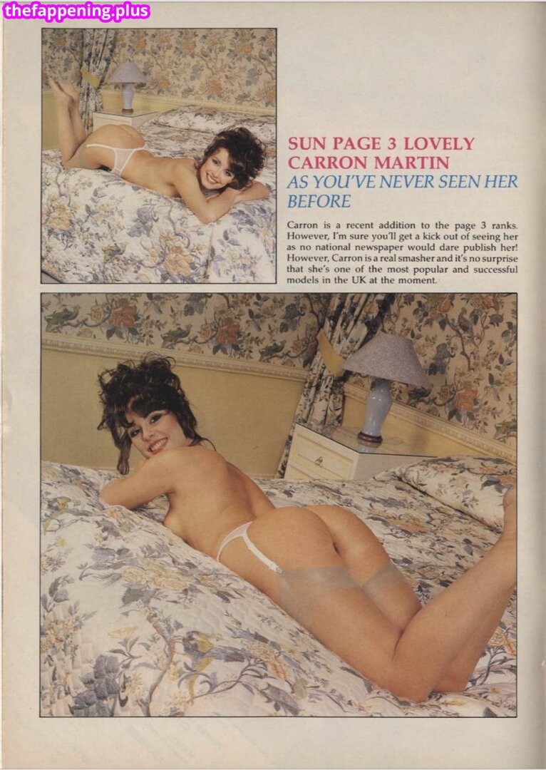 1980'S & Early 90'S Page 3 Girls / GlamourTeaJames / https: / mariawhittaker Naakte OnlyFans Foto #421