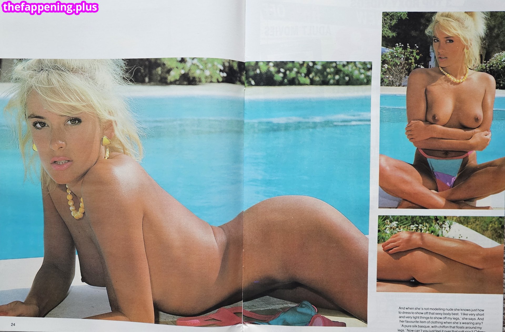 1980'S & Early 90'S Page 3 Girls / GlamourTeaJames / https: / mariawhittaker Meztelen OnlyFans Fotó #487