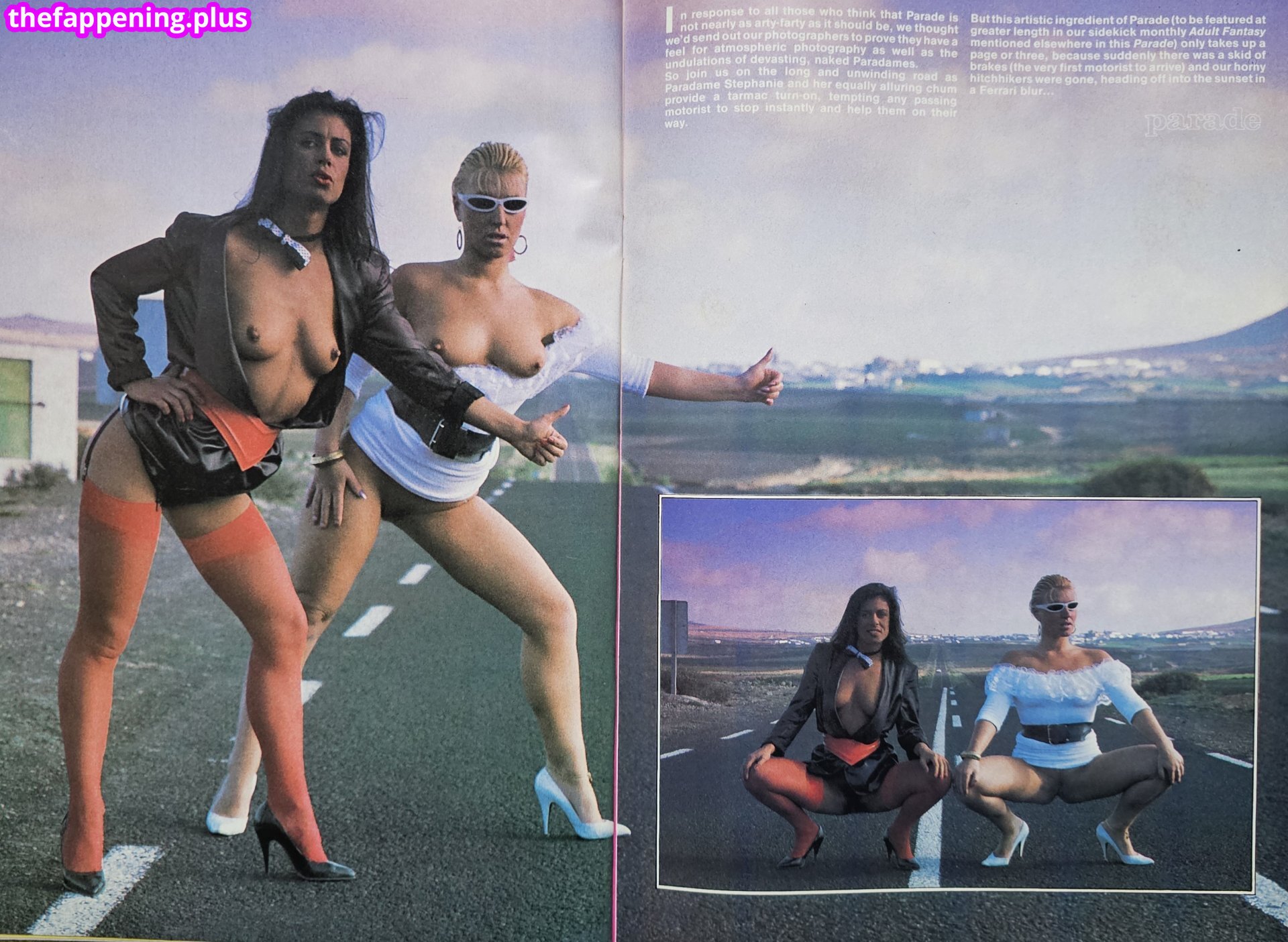 1980'S & Early 90'S Page 3 Girls / GlamourTeaJames / https: / mariawhittaker Nahá OnlyFans fotografie #612