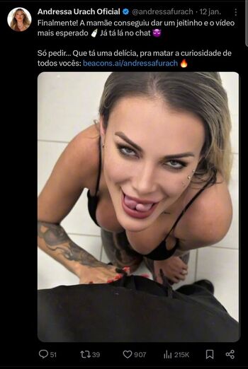 Andressa Urach Criou Um