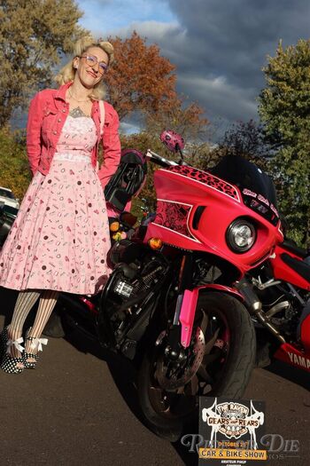 Biker barbie image