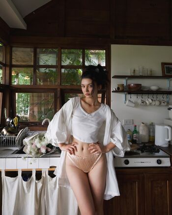 Cute asian teen bikini image