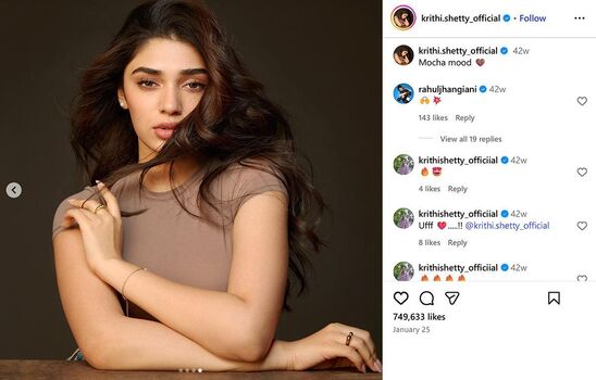 Krithi shetty image