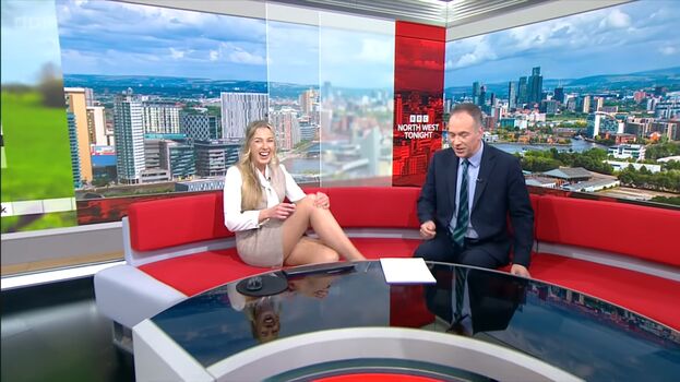 Local tv presenters image