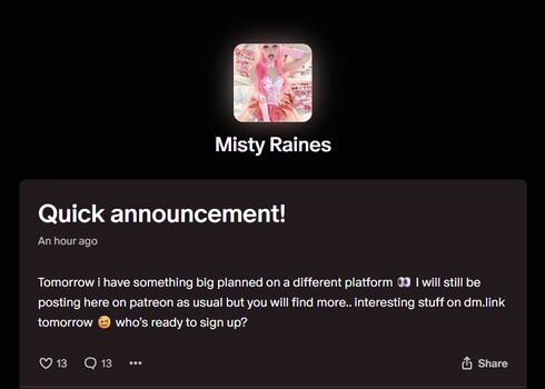 Misty raines image