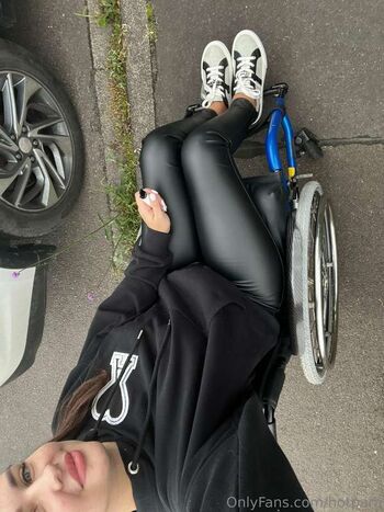 Pretty wheelchair girl image