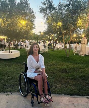 Pretty wheelchair girl image