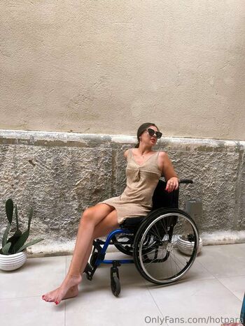 Pretty wheelchair girl image