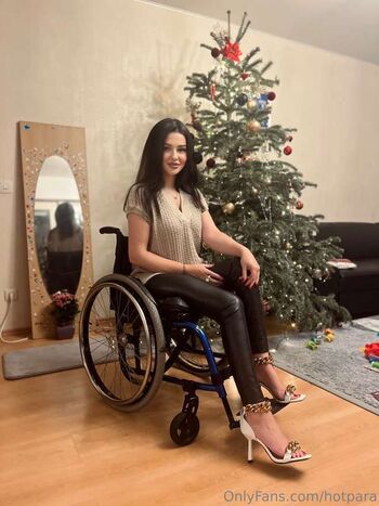 Pretty wheelchair girl image