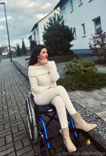 Pretty wheelchair girl image