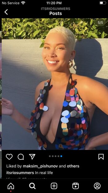 Rio summers instagram model exposed image