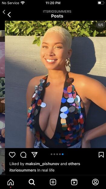 Rio summers instagram model exposed image