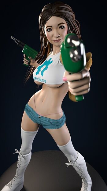 Sexy cyborg image