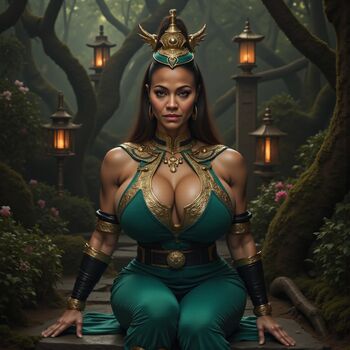 Zoe saldana ai porn image